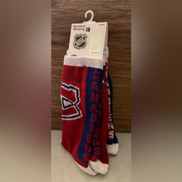 NHL Moisture Wicking Socks (2pack) Montreal Canadiens - Picture 1 of 5
